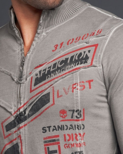 Кофта Affliction Hatch V-Front Jacket цена